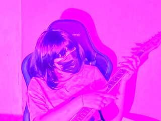 I masturbate with my guitar well slut