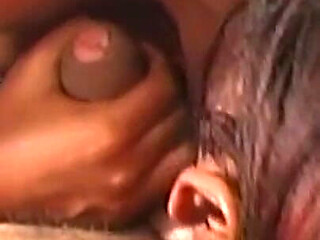 Curvy Ebony MILF Rides Hard for Hot Facial