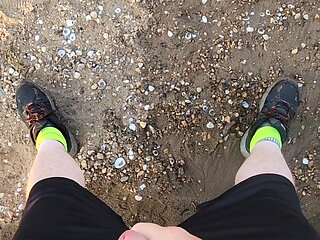 Enjoying Myself at a Very Beach.