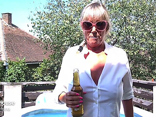 Dirtymilftina Fuck Me in the Pool