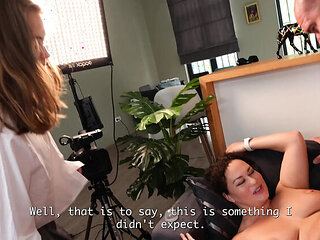 Oksana Katysheva First Interview: Cuckold Husband Watches Teen MILF Fucking and Blowjob in HD