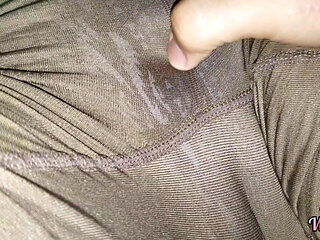 Playing with my stepsister in panties