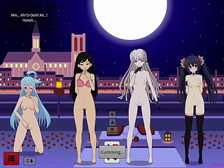 Mari&rsquo_s Tempting Invitation Leads to a Night of Wild Pleasure with Aqua &amp_ Noire
