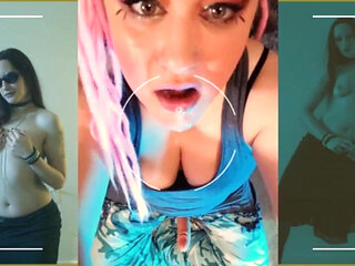 Episode 8 the Sexy Shemale Mesmerizes You to Love Big Black Hanging Balls Shemale Is Me