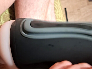 Masturbation with pussytoy
