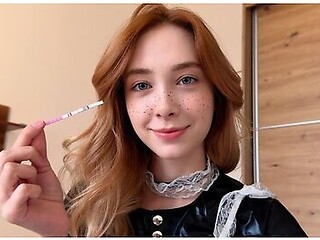 What To Do If Your Maid Is Pregnant After A Creampie? Fuck Her Hard Again! - Loly Nebel