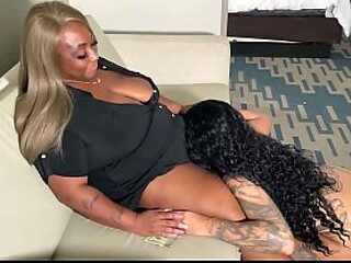 Birthday surprise with a hot stripper