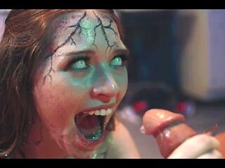 Rough Octavia and Anna's bondage clip