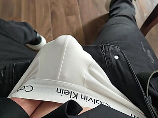 Solo Gay Daddy PhantomGentX Pumps Flaccid Cock Hard and Jerks Wildly