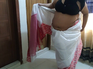 Father-in-law Fucks Daughter-in-law While Wearing Saree - Hindi Audio
