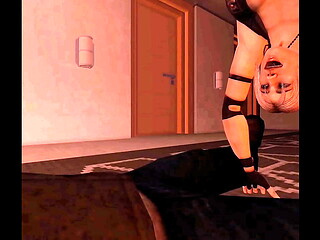 MK Sonya Blade Nutcracker summersault landing