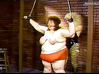 Fat back girls getting dominated