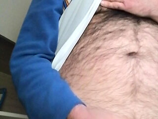 A Long Cumshot on a Skype Video Call with a Handsome Man with a Big Cock