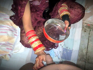 Desi Queen 01 - Romantic And Steamy Karva Chauth Night
