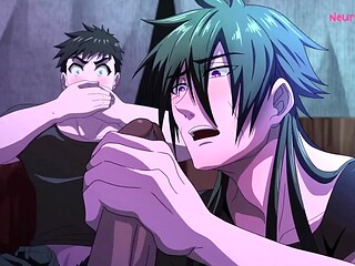 Nagi and the knight leave the goblin cave & sink into passionate forest sex (Happy END)