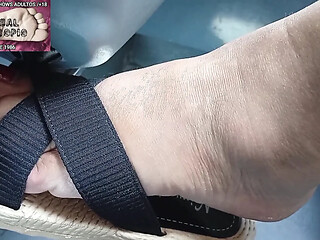 Transporting a hot grandma's hairy and mature pussy on this long ride.