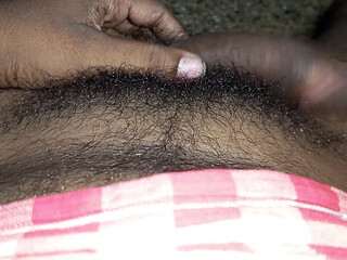 Indian Desi Big Boy Outdoor Masterbate with Kissing
