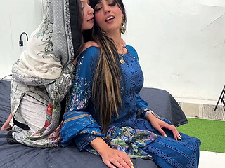 Incredible Threesome With Two Arabs With Big Tits and Tight Pussies - Aaliyah Yasin and Jade Presley