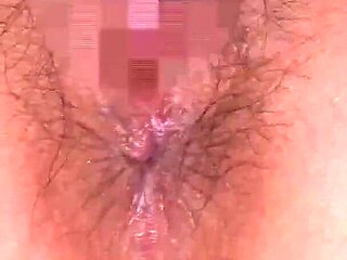 Anal Twitching Masturbation with a Perfect View of the Number of Contractions and Wrinkles in the Squat Butt Hole.