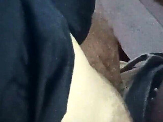Friend Rubbing His Cock Against My Pussy and Fucks Me in Front My Cuck