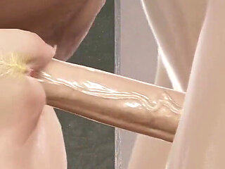 Fiona in Stockings 3D Hentai Animation - Piledriver Hardcore Sex on Table, Side Doggystyle Fuck with Close-up Pussy Views