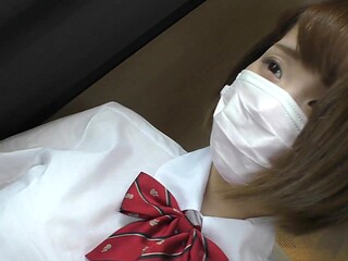 Beautiful Japanese GF gets a massive facial and creampied by POV