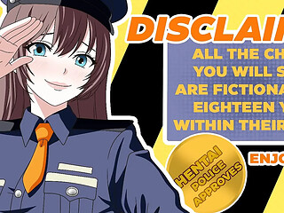 Busty MILF gets a hot missionary blowjob and footjob in this Japanese anime