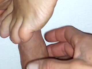 Mature Blonde Wife Enjoys Foot Worship