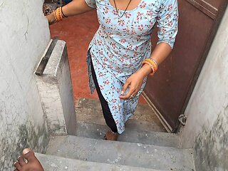 Hot Indian Nabour Girl Sucking Dick so Good and Recieve Warm Cum in Mouth