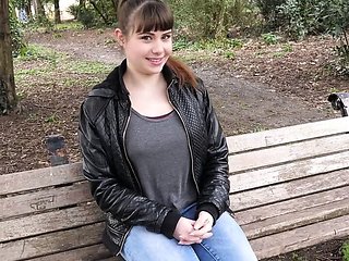 lovely brunette teen first anal porn casting