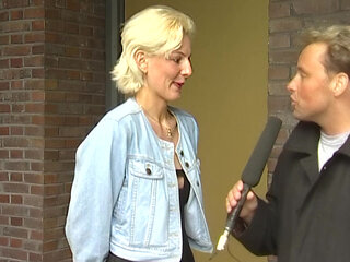 Hot Blonde and the Interview