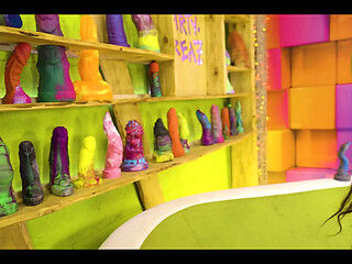 Solo Tattooed Girl Try The Z filmz Wall of Toyz