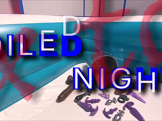 Oiled Night Sex Toys 9