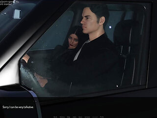 Medical Special Care - Karin handjobs Dr. Larkin in the car - 10KI - by Porn Game 4U