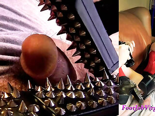 FootJobVirgin - Goth fantasy Lilith Lunatic first footjob!