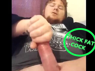 Twisting My Soft Wet Hand Around My Very Thick Cock Till I Cum!