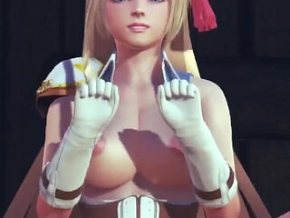 Pecorine gets a creampie orgasm. Princess connect Re-dive