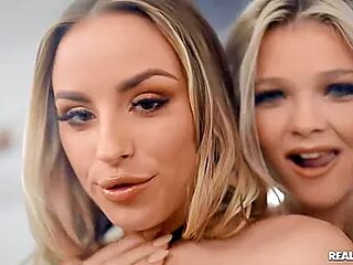 Getting Fucked In The Living Room - Kay Carter, Anna Claire Clouds And Xander Corvus