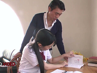 Yui Kasugano's Naughty Hardcore Teacher Scene
