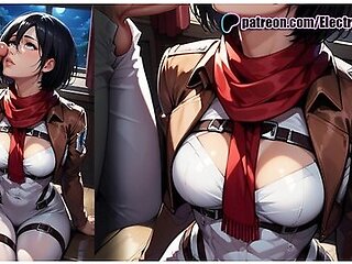 Mikasa Ackerman Was Hunting Titan But Got Trapped By Bandits!