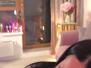 Sloppy Blow Job Before Going Out to Dinner