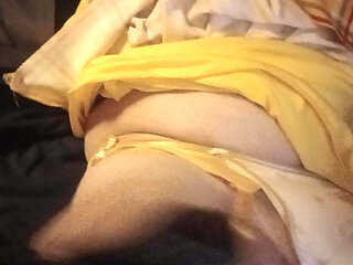 Yellow panties turn me on. It's HARD not to play