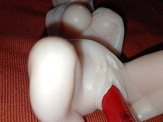 Realistic Sex Toy POV 4K - Lifelike Silicone Doll Solo Scene