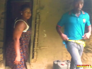 NAUGHTY STEPSISTER WANT TO RIDE ON BIG COCK AND THIS HAPPEN IN LOCAL MUD HOUSE