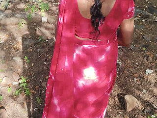 Bhabi called me to the jungle to fuck her