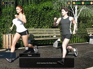 Harem stepsis caught in public display