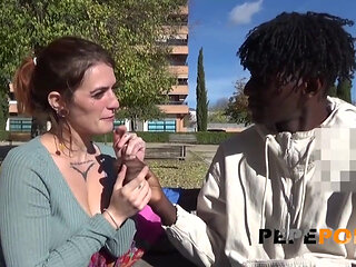 Malafalda accepts the INTERRACIAL CHALLENGE: She aces it and gives us a GREAT SCENE!!