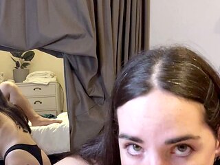 Huge Japan blowjob and handjob POV orgy with a cumshot