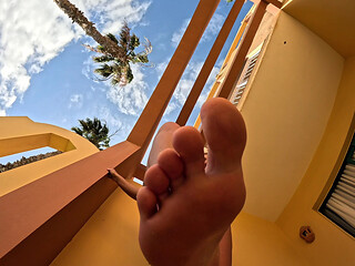 Barefoot Goddess: Outdoor JOI & Foot Worship Domination