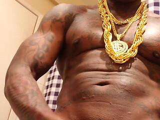 BBC Worship Hallelujah Johnson Tall Dark Chocolate Muscles Tattoos